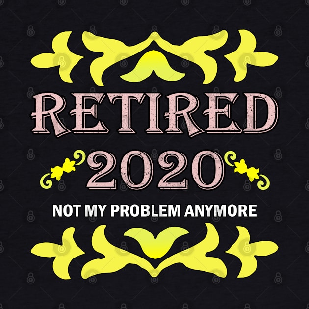 Retired 2020, Retirement Gifts For Men & Women by Nicolas5red1